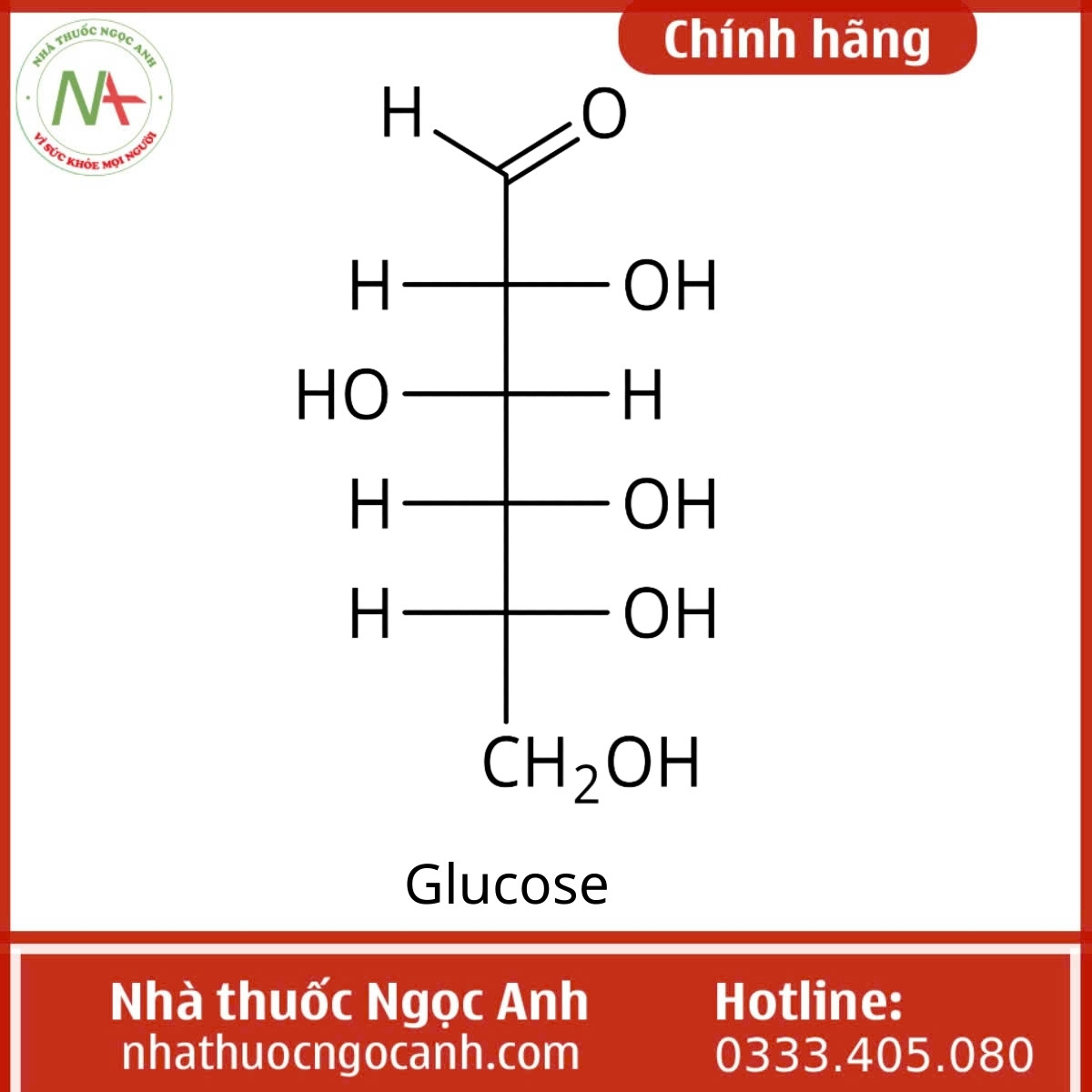 Glucose cấu trúc duỗi thẳng