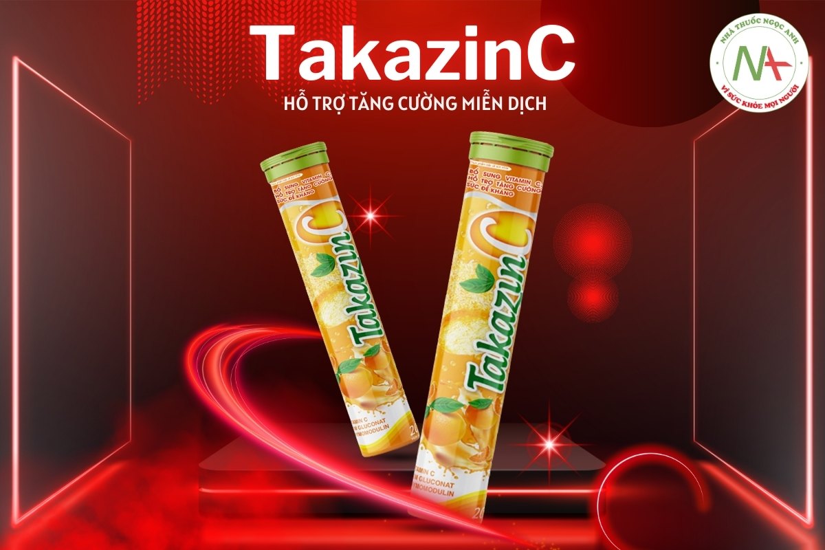 TakazinC hỗ trợ tăng cường miễn dịch