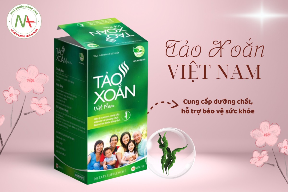 Tảo Xoắn Việt Nam hỗ trợ bổ sung dinh dưỡng, nâng cao sức khỏe