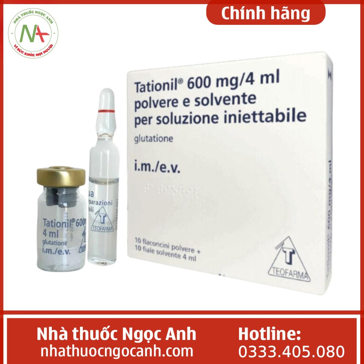 Tationil 600mg/4ml