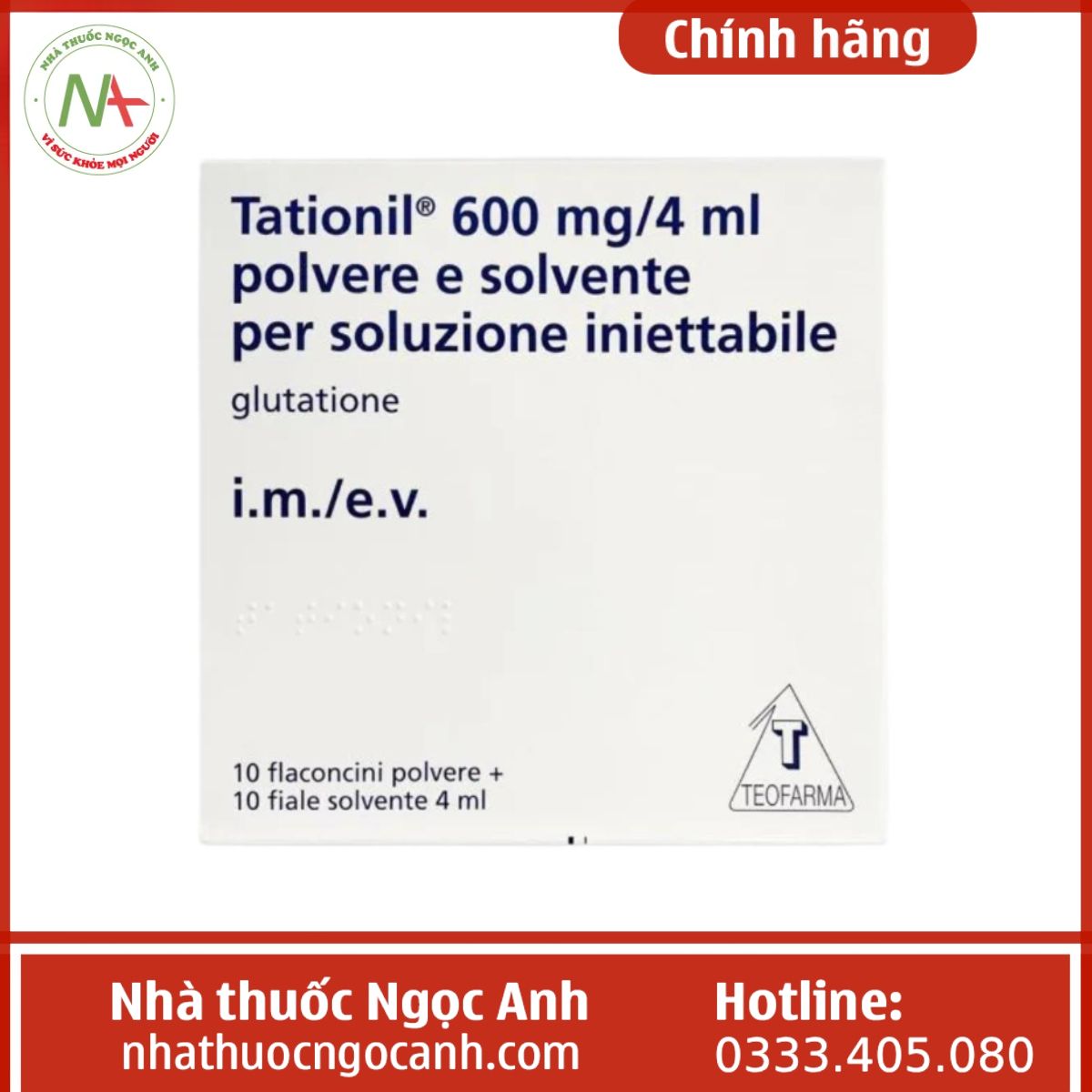 Tationil 600mg/4ml