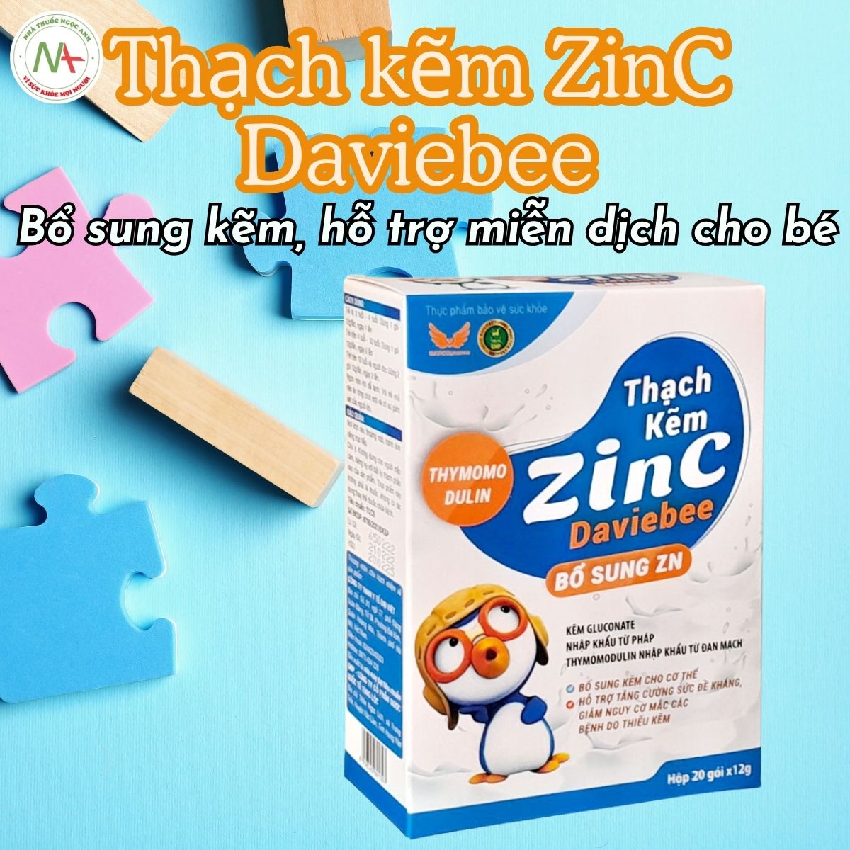 Thạch Kẽm ZinC Daviebee