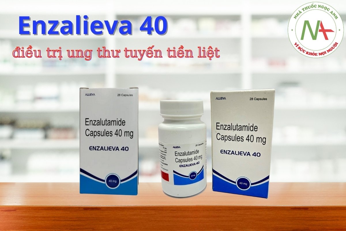 Enzalieva 40 điều trị ung thư tuyến tiền liệt