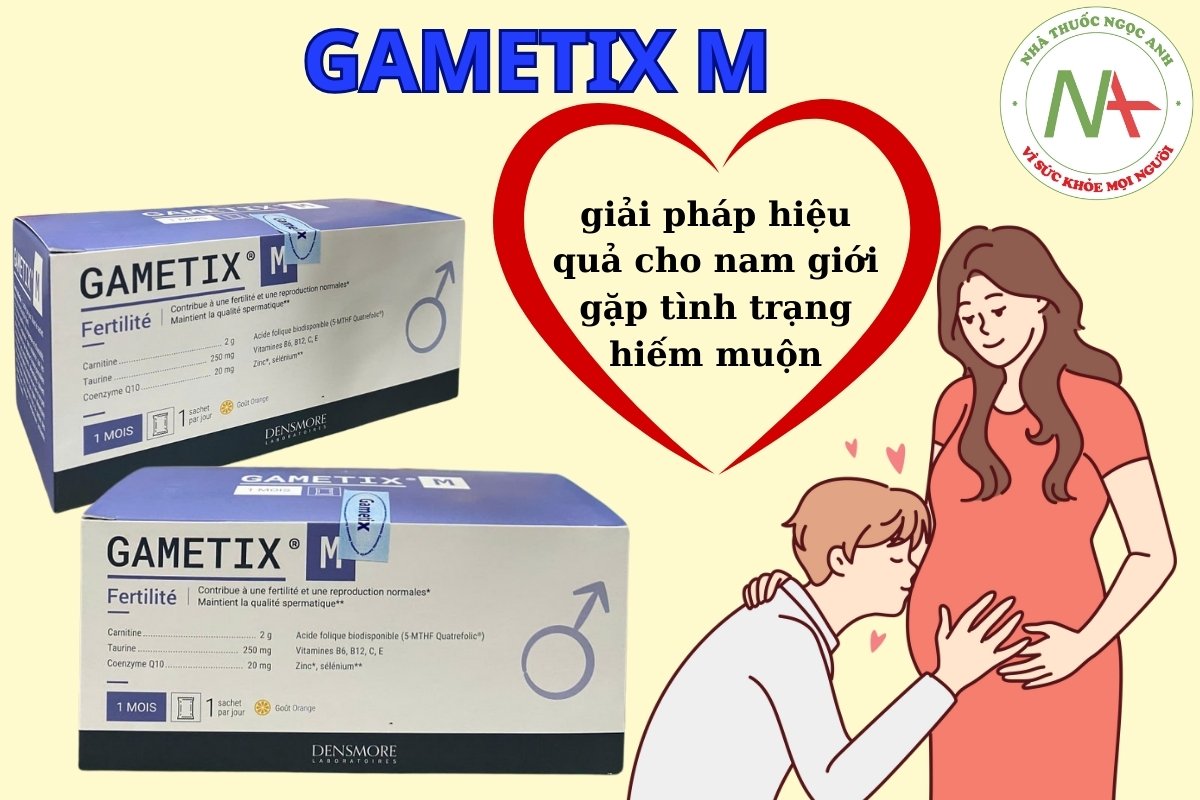 Thuốc Gametix M dành riêng cho nam giới