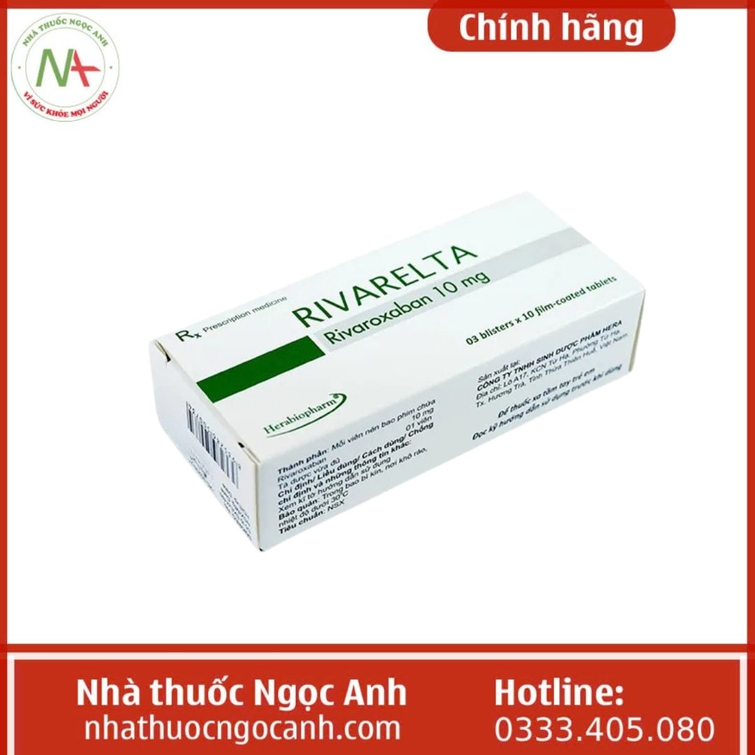 Thuốc Rivarelta 10mg