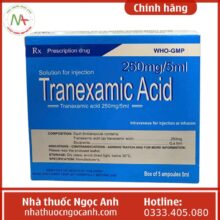 Tranexamic Acid 250mg/5ml MD Pharco