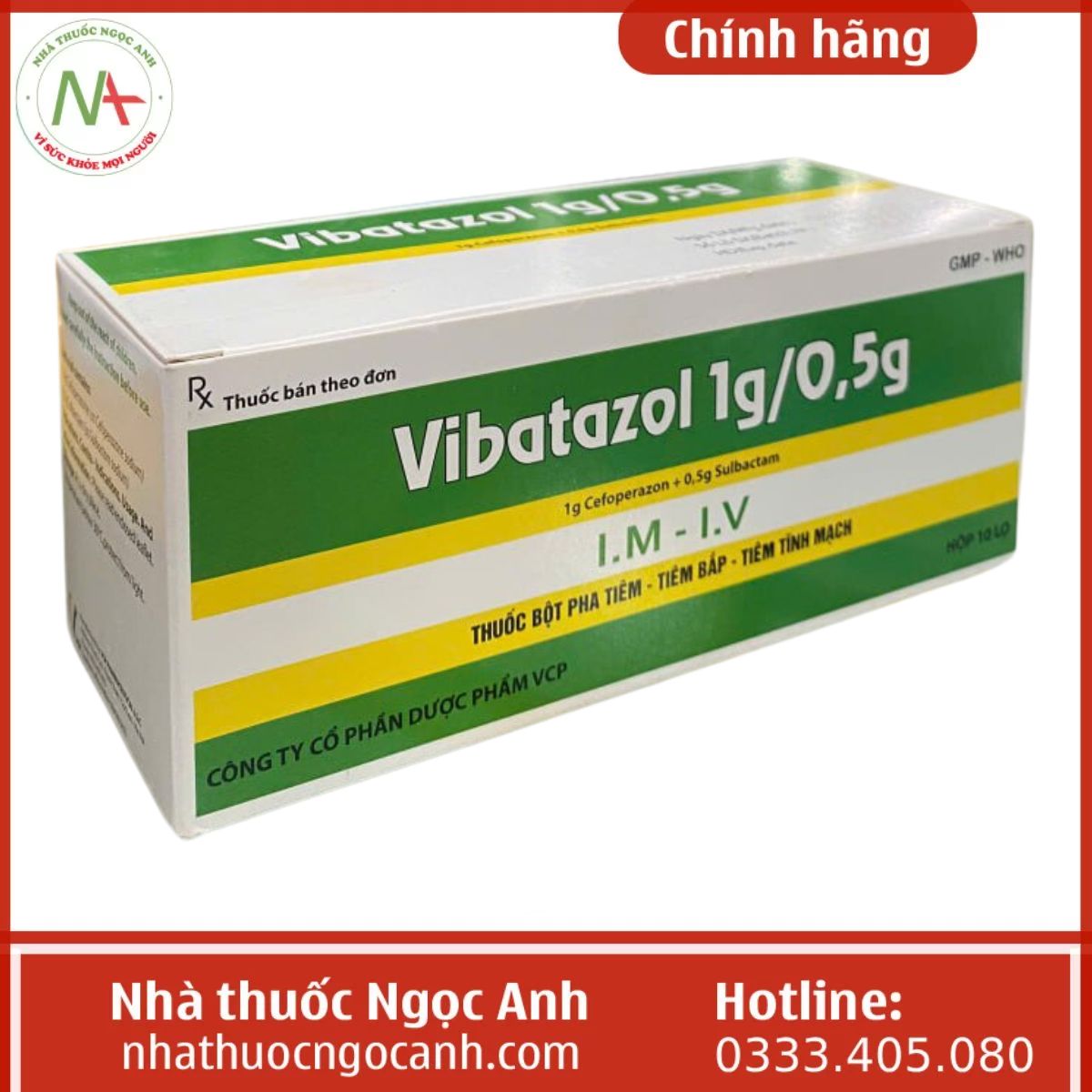 Vibatazol 1g/0,5g