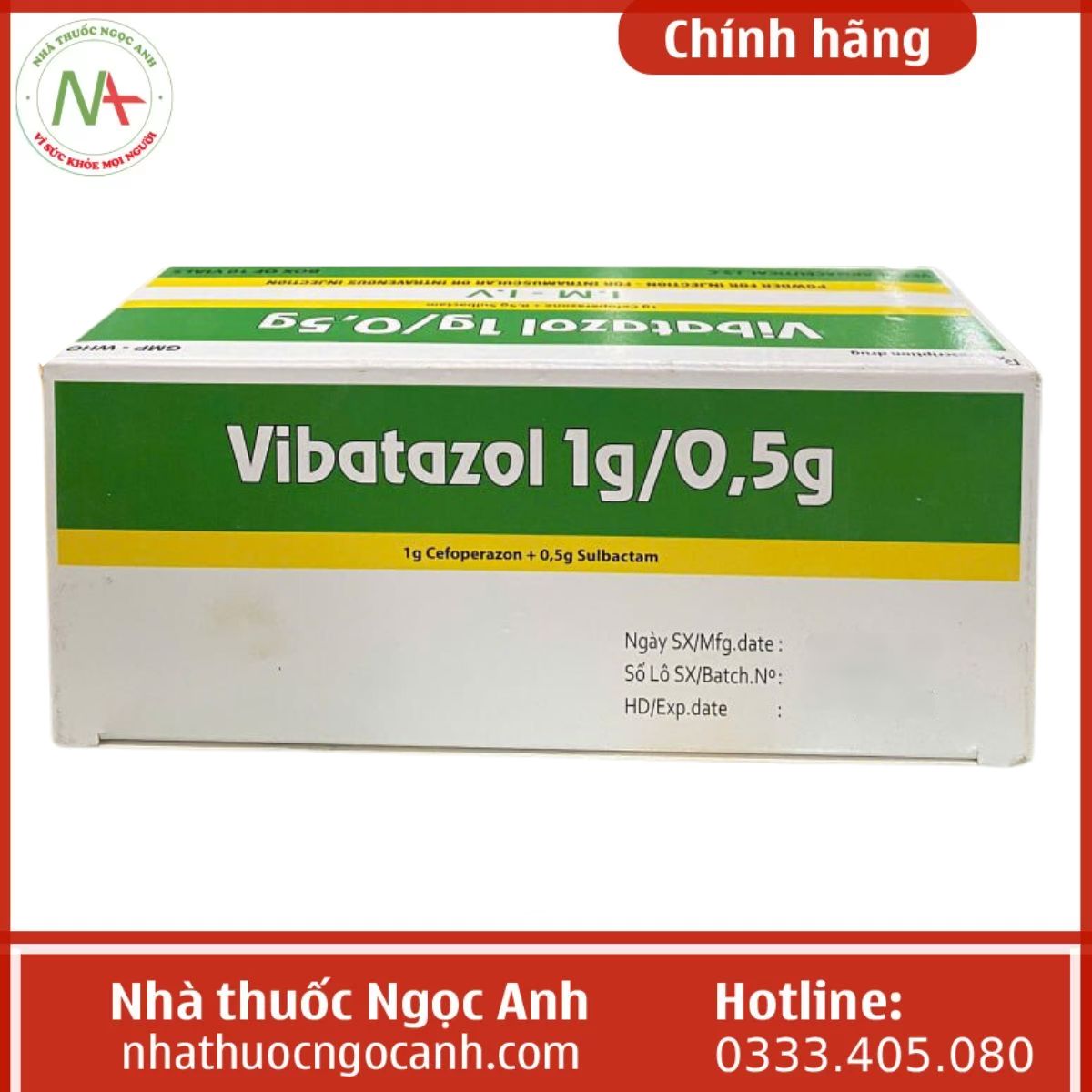 Vibatazol 1g/0,5g