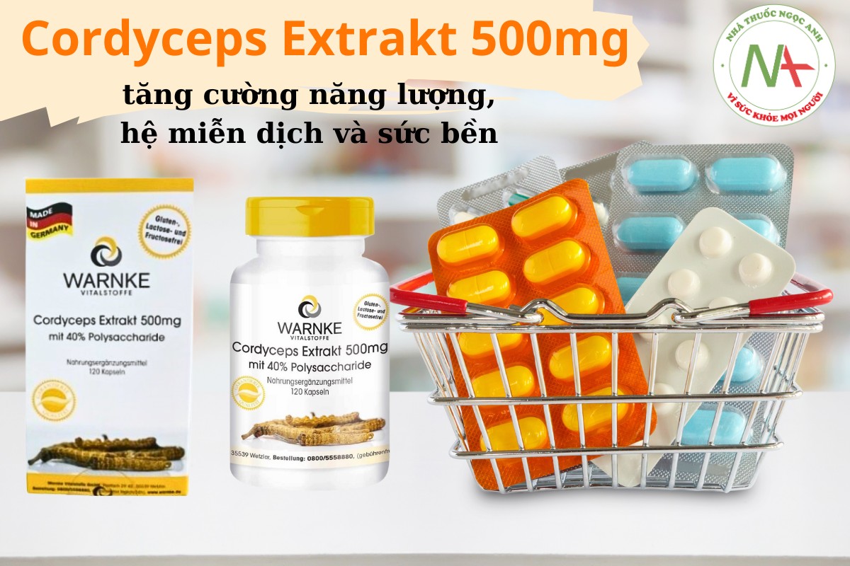 Warnke Cordyceps Extrakt 500mg