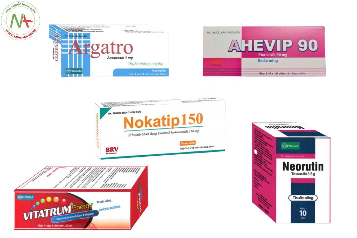 Sản phẩm nổi bật của BV Pharma 