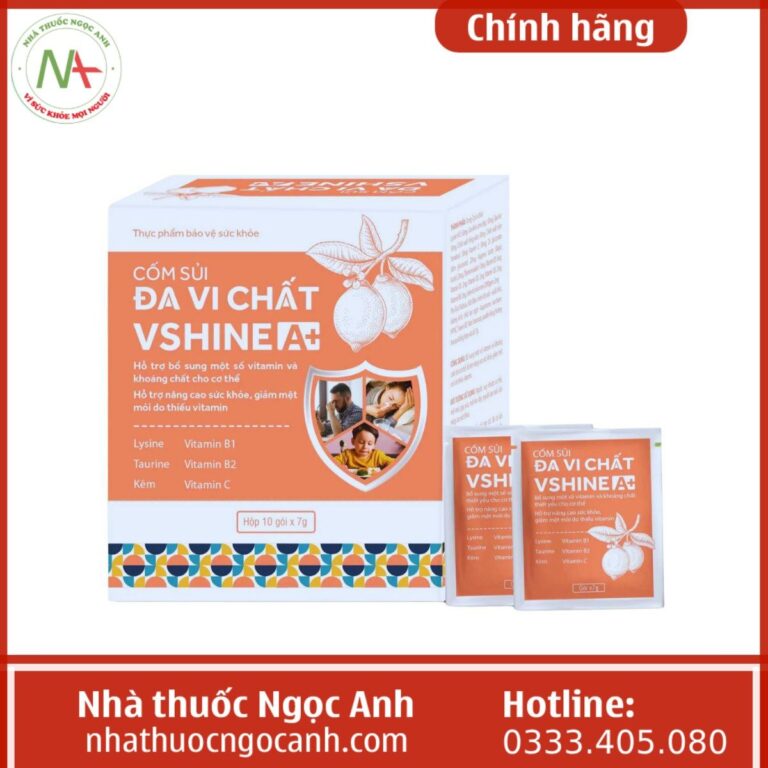 Cốm sủi đa vi chất Vshine A+