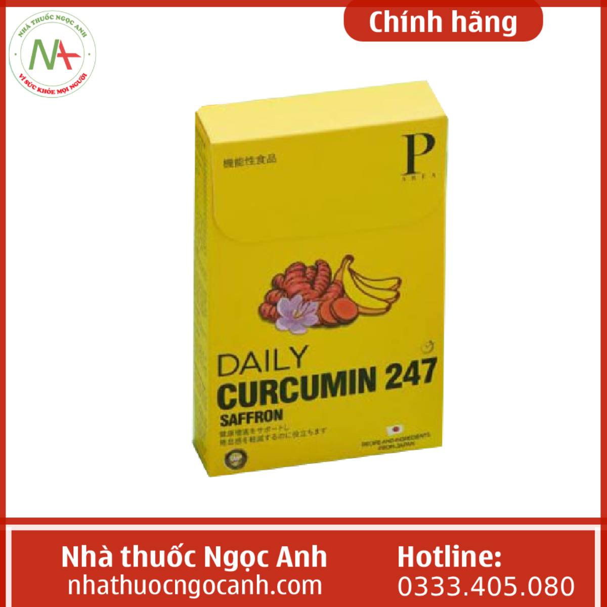 DAILY CURCUMIN 247 SAFFRON