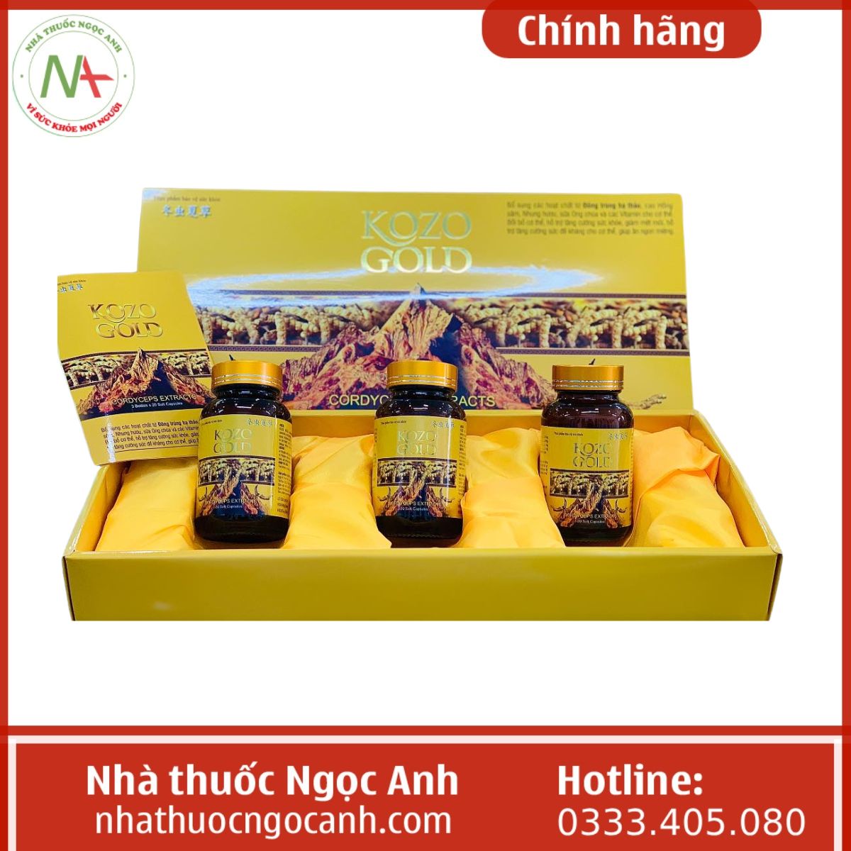 Đông Trùng Hạ Thảo Kozo Gold