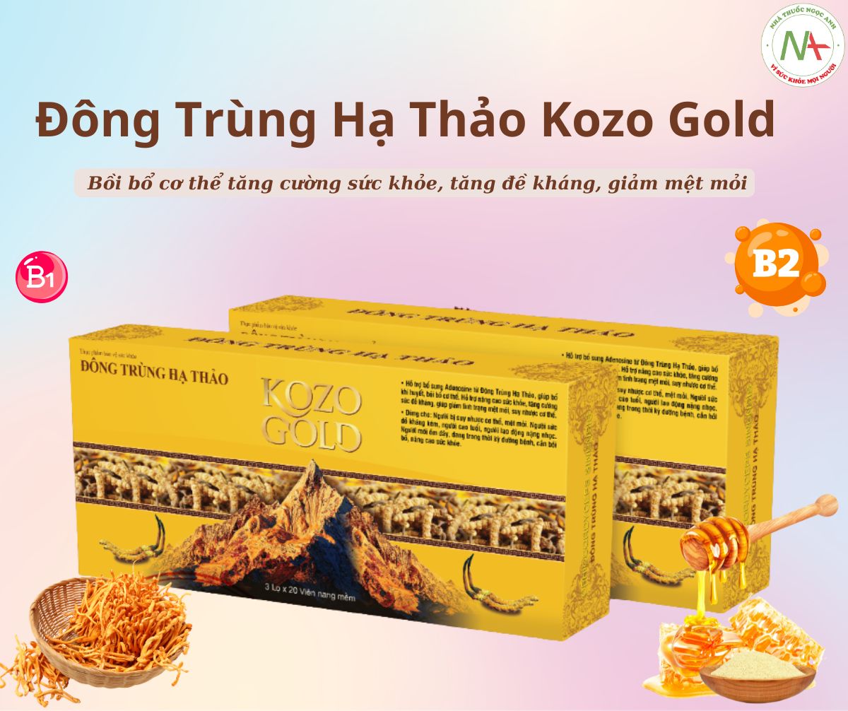 Đông Trùng Hạ Thảo Kozo Gold