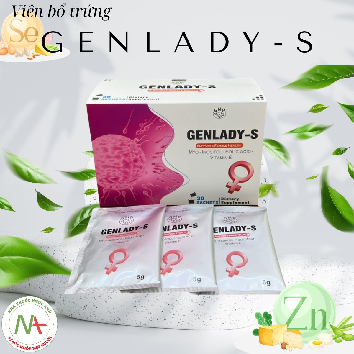 Genlady-S có tác dụng gì?