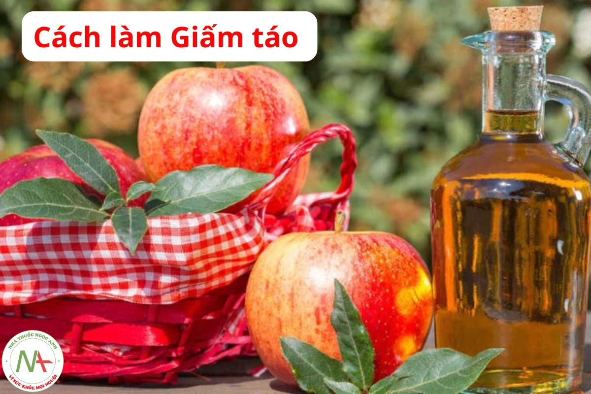 Cách làm Giấm táo tại nhà