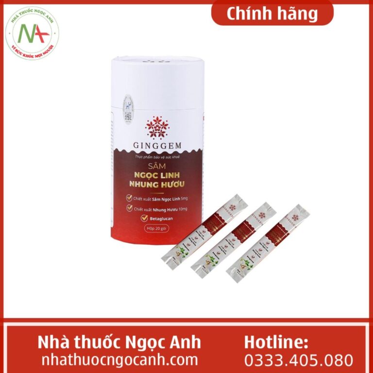 GingGem Sâm Ngọc Linh Nhung Hươu