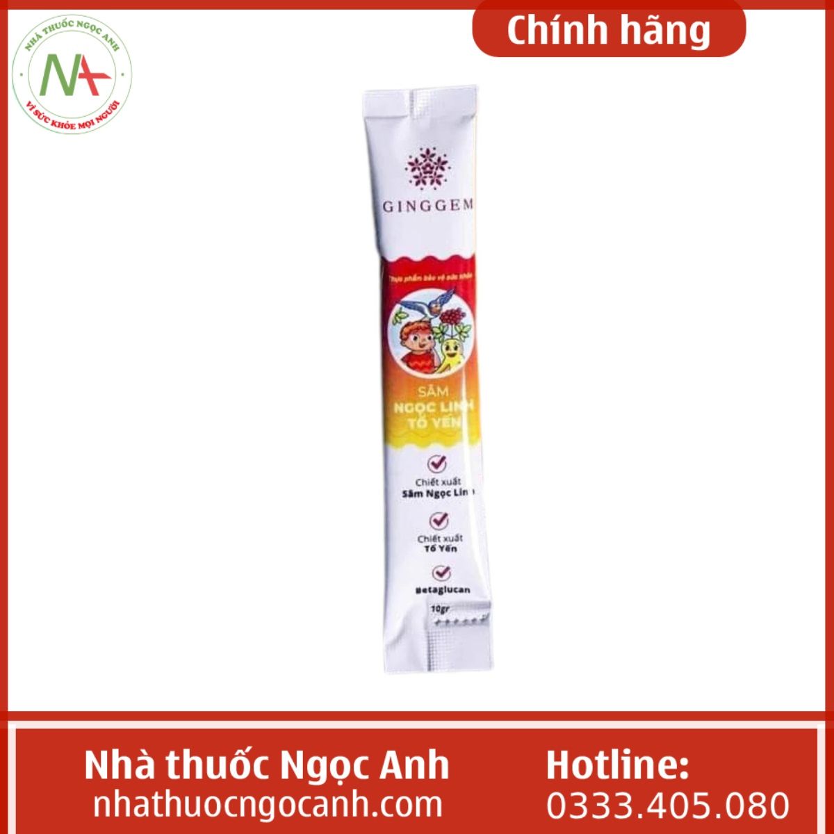 Ginggem Sâm Ngọc Linh Tổ Yến