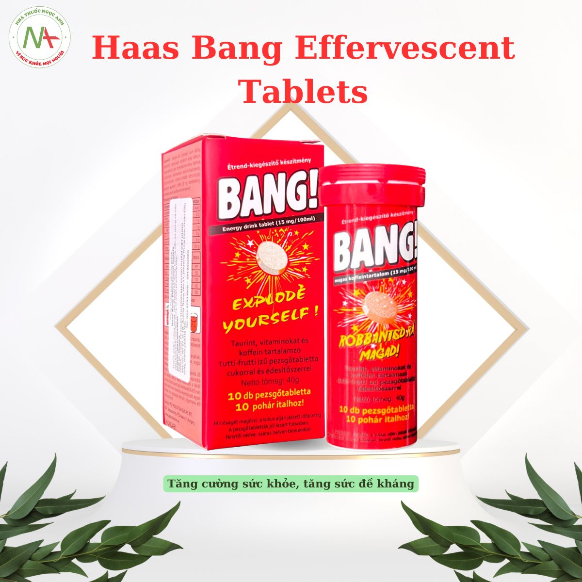 Haas Bang Effervescent Tablets