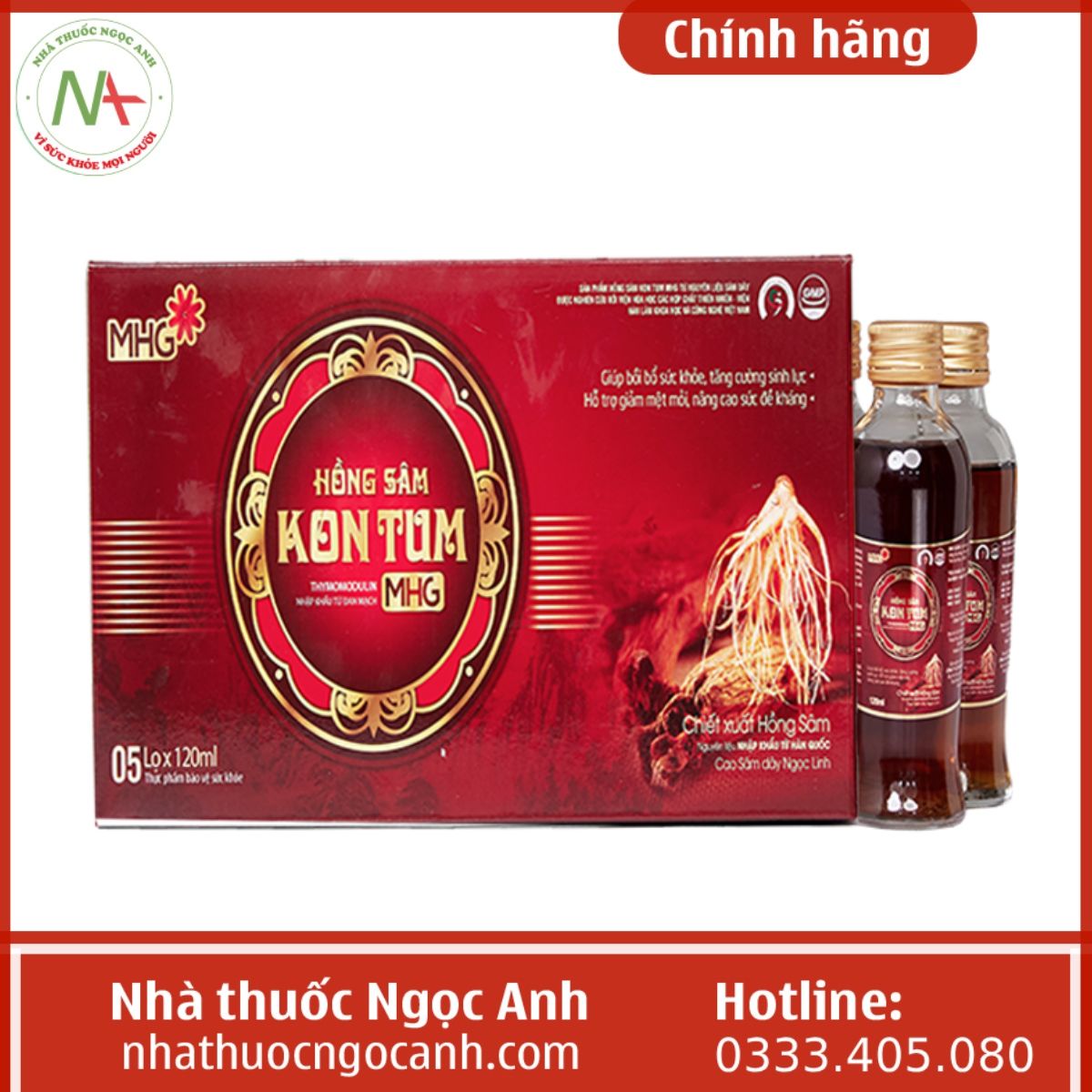 Hồng Sâm Kon Tum MHG