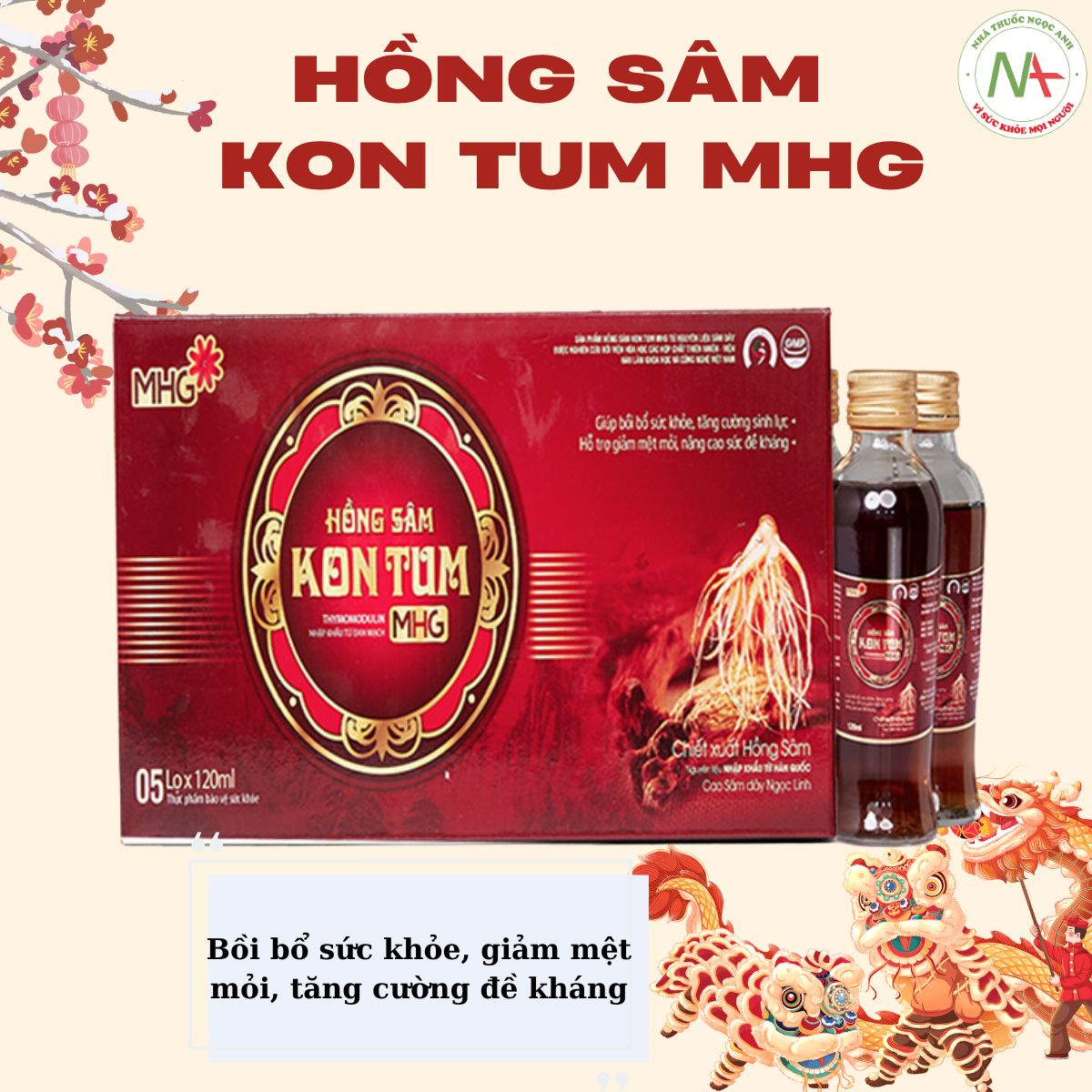 Hồng Sâm Kon Tum MHG