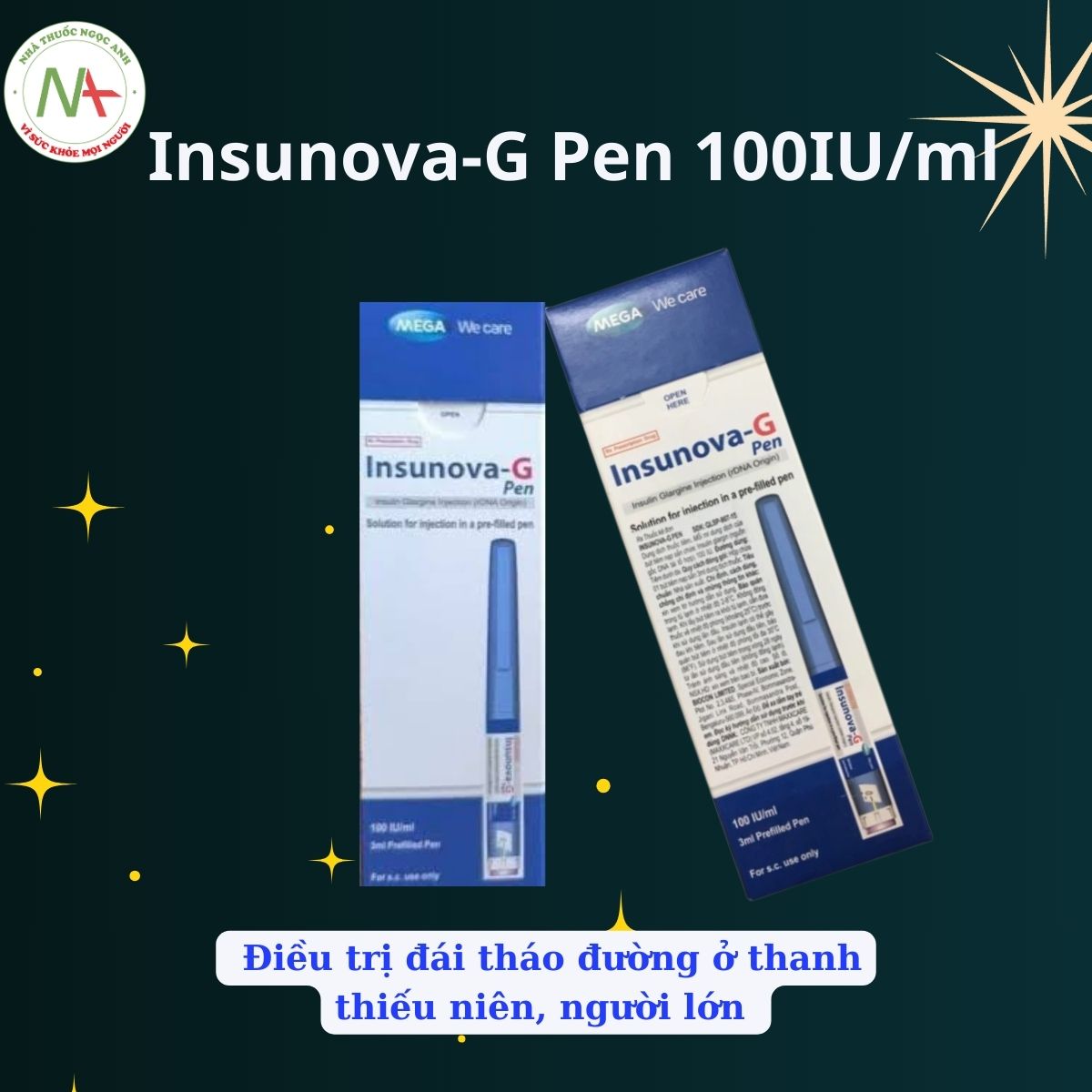 Insunova-G Pen 100IU/ml