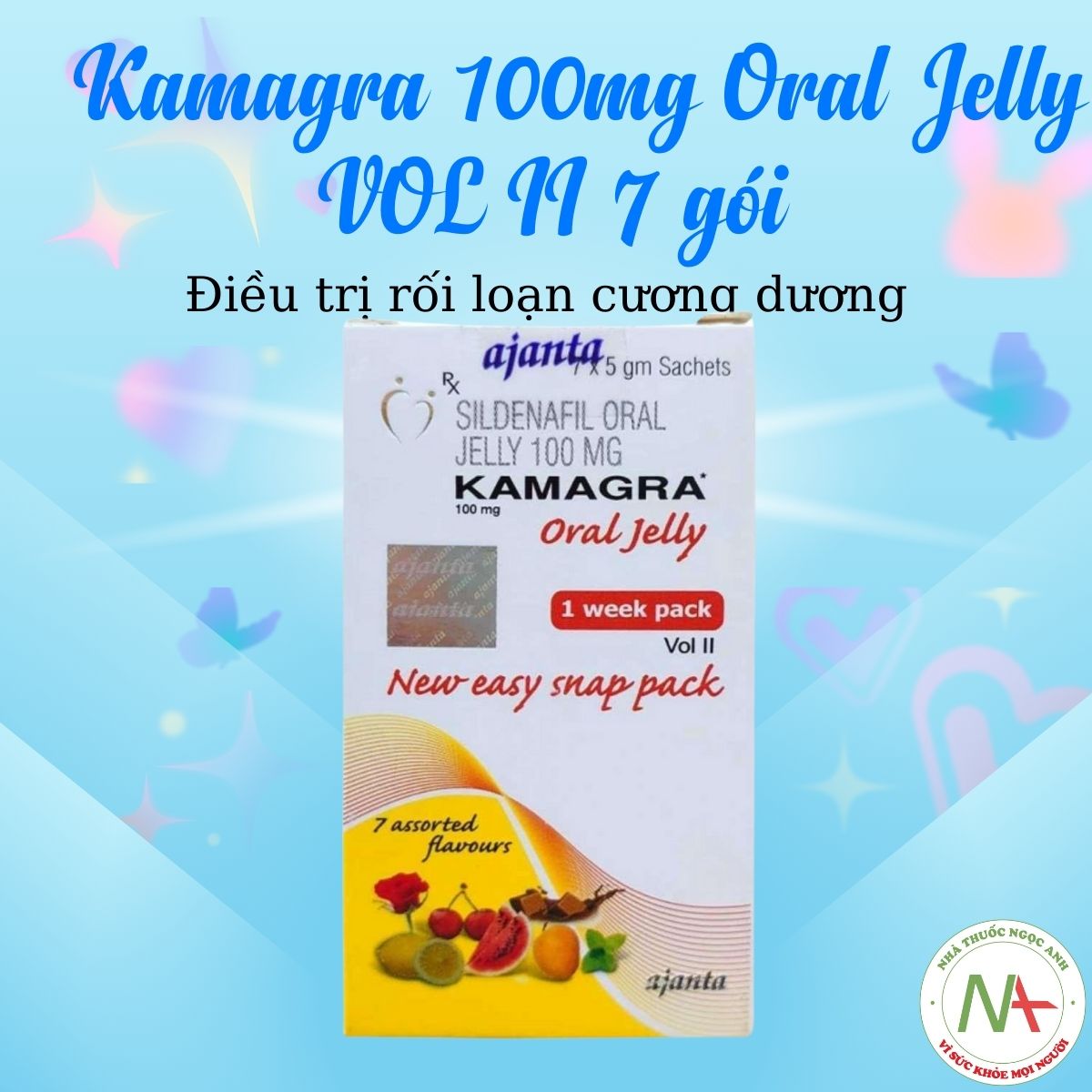 Công dụng Kamagra 100mg Oral Jelly VOL II