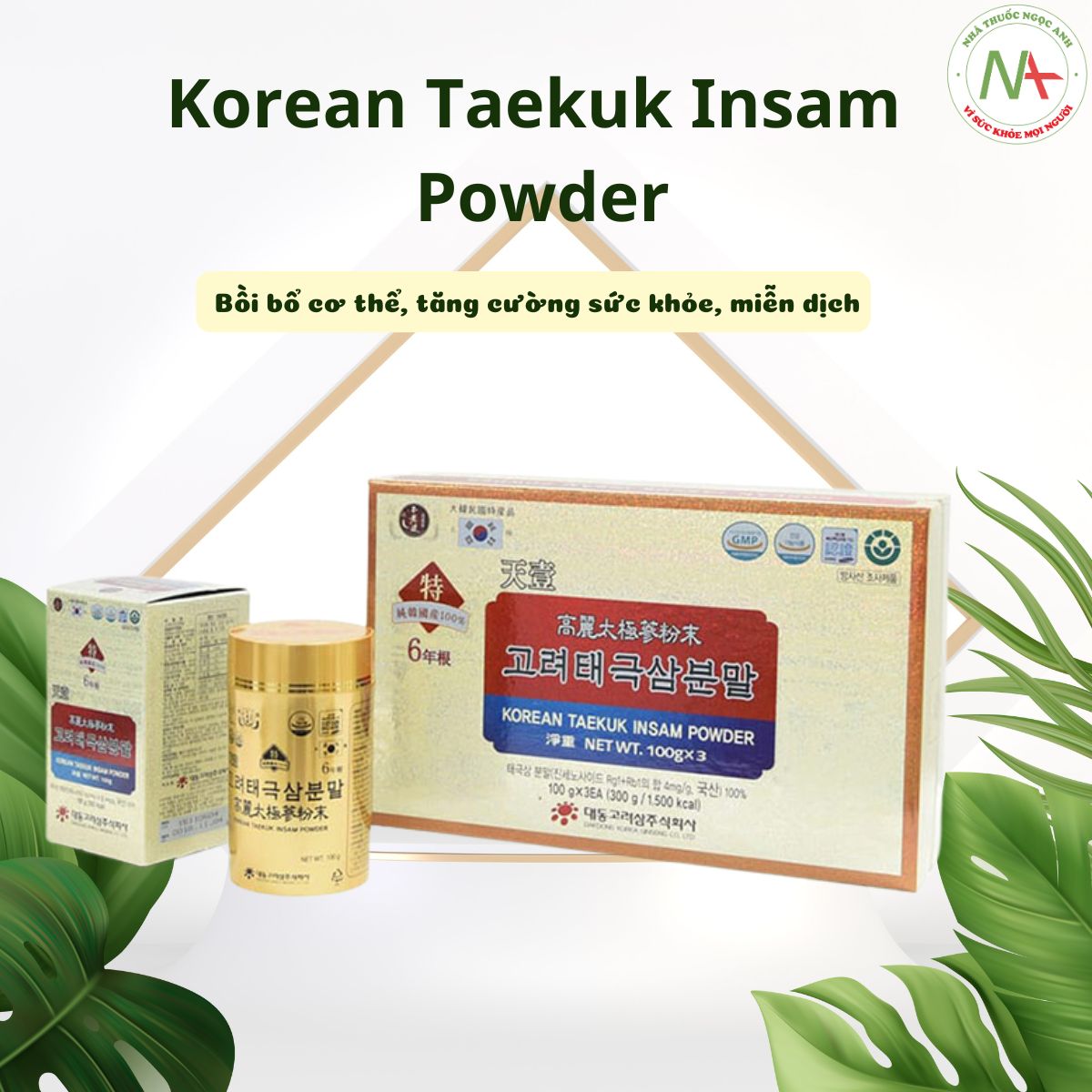 Korean Taekuk Insam Powder