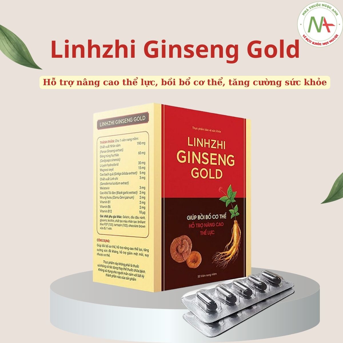 Linhzhi Ginseng Gold