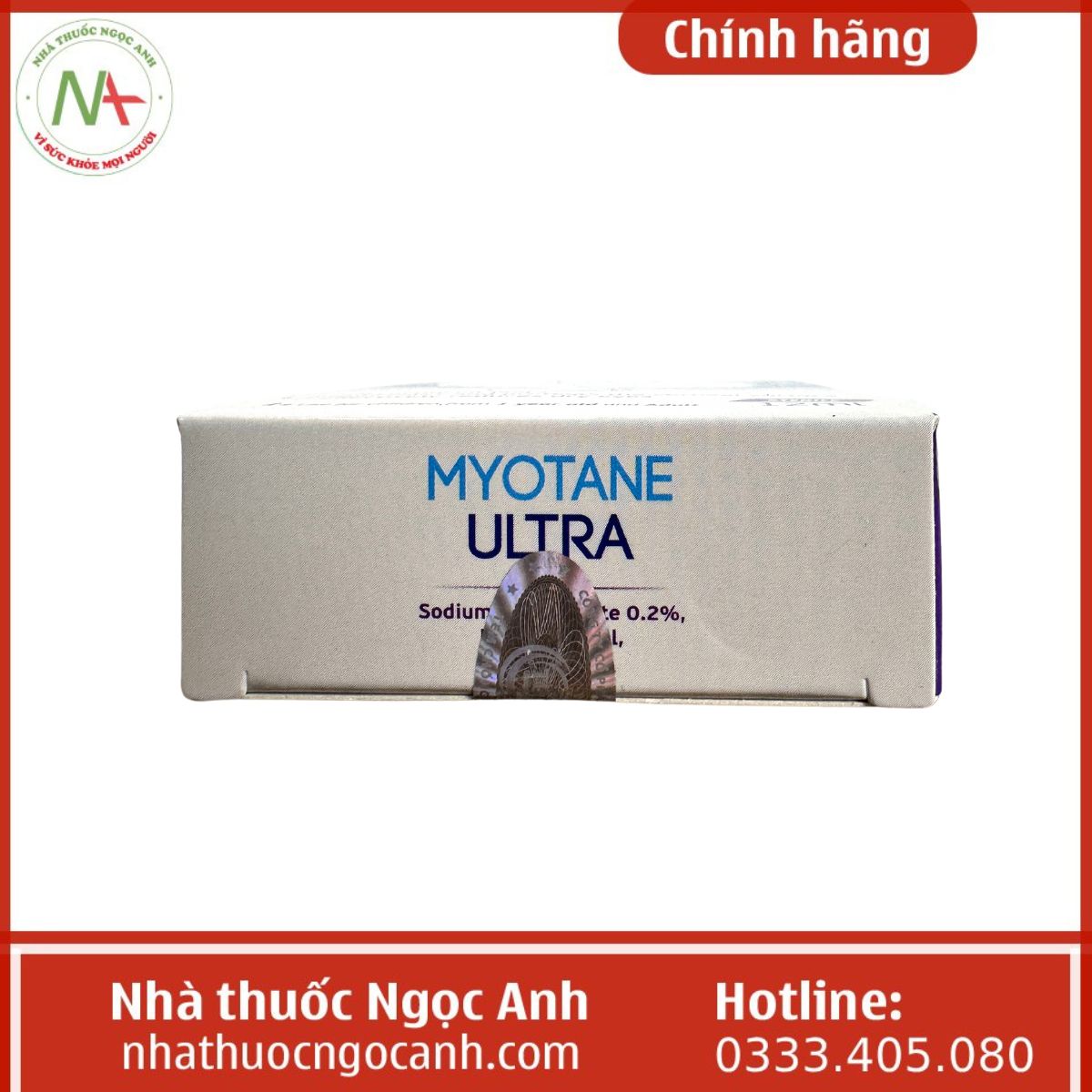 Nước mắt nhân tạo Myotane ultra