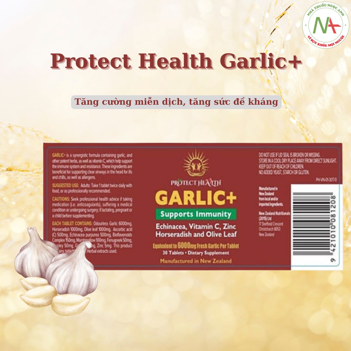 Protect Health Garlic+