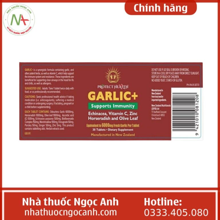 Protect Health Garlic+