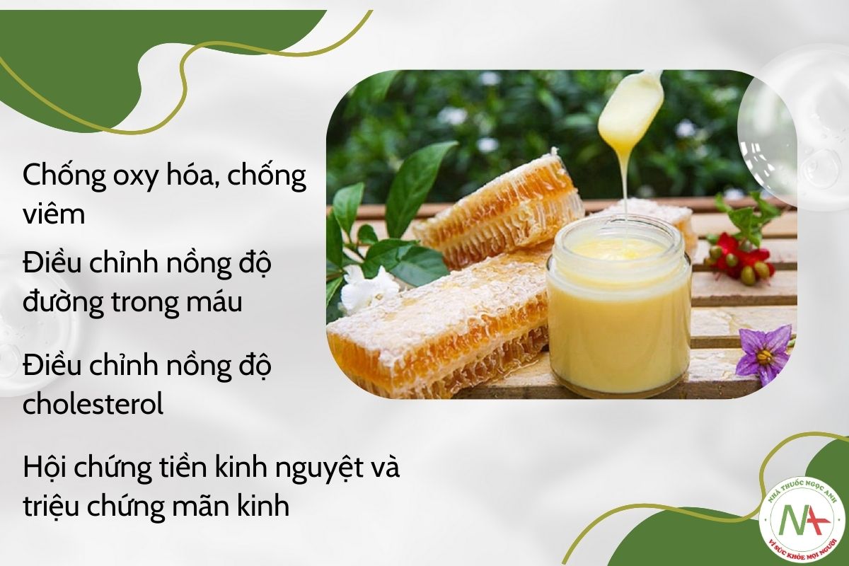 Tác dụng Sữa ong chúa