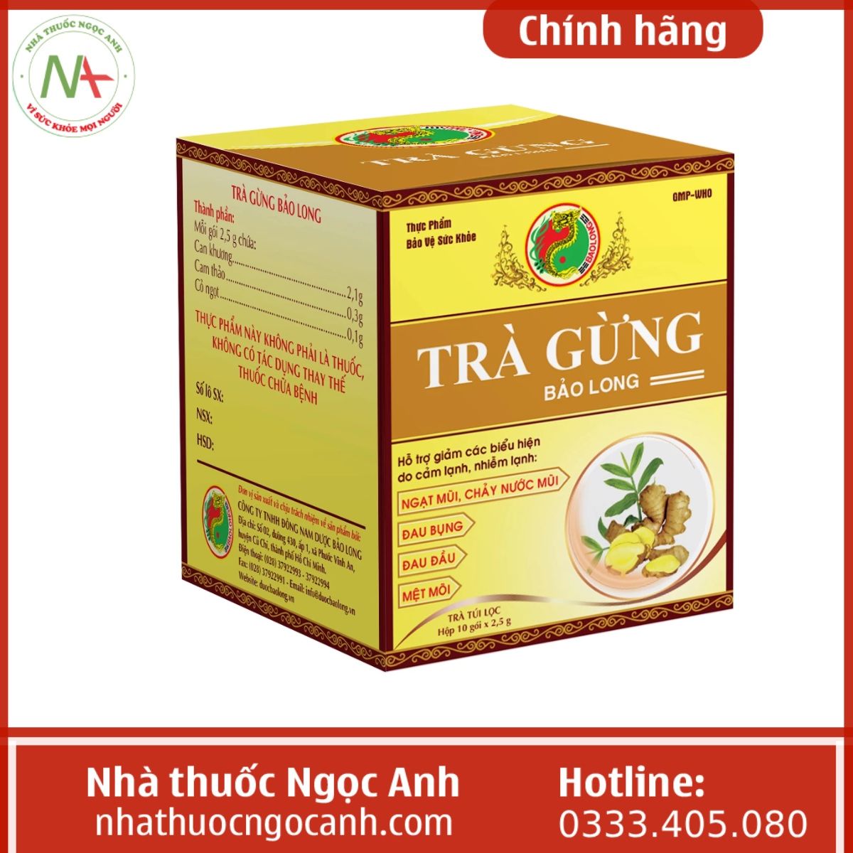 Trà Gừng Bảo Long