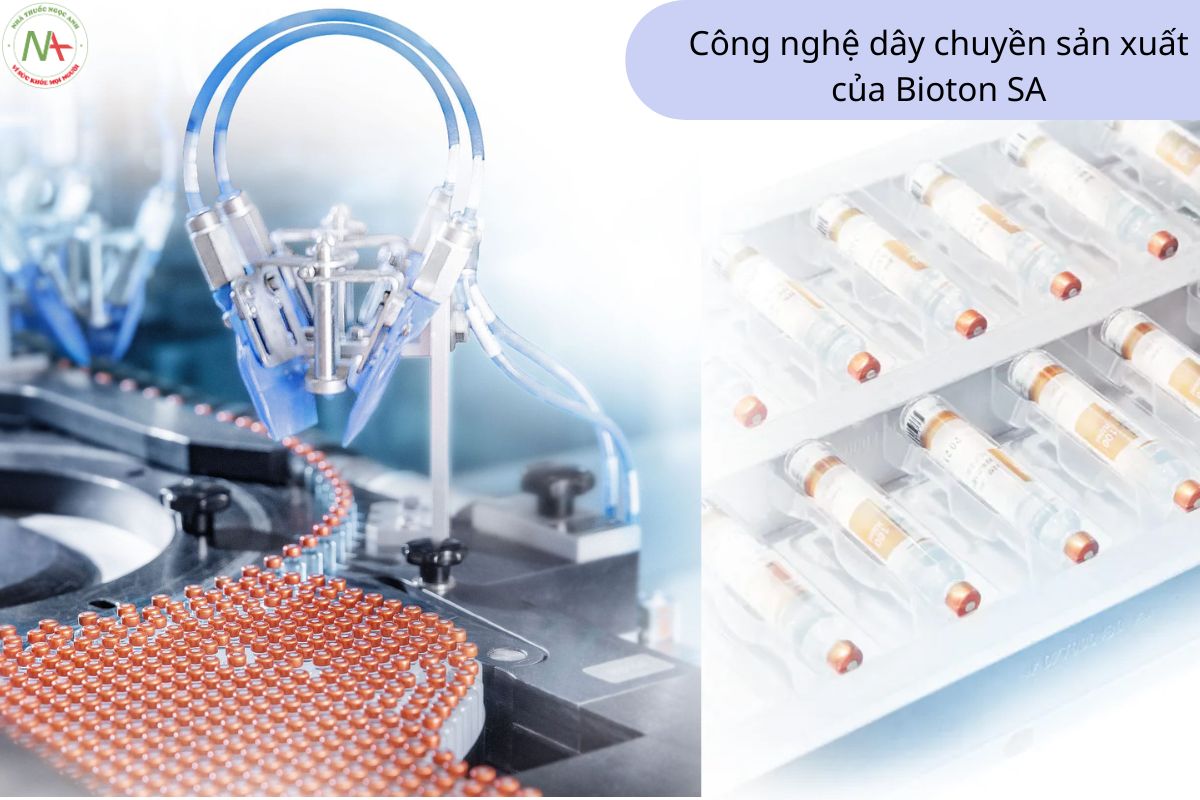 Dây chuyền sản xuất của Bioton SA