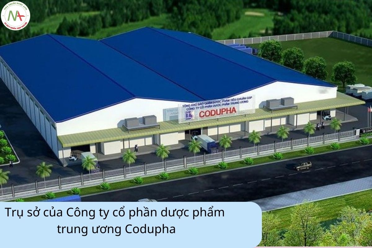 Trụ sở Công ty cổ phần dược phẩm trung ương Codupha