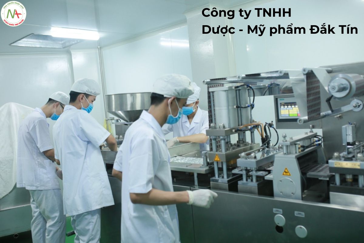 Nhà máy sản xuất của Công ty TNHH Dược - Mỹ phẩm Đắk Tín