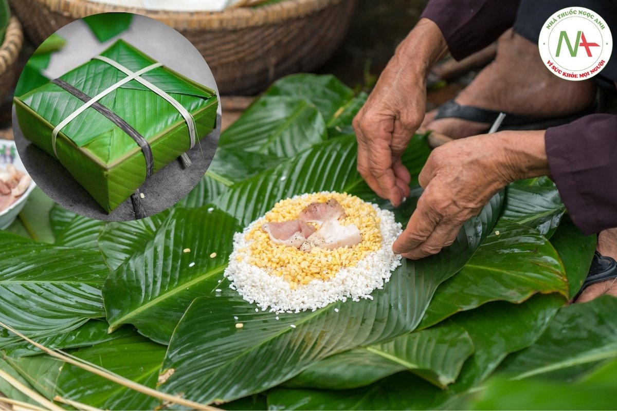 Lá Dong dùng để gói bánh chưng