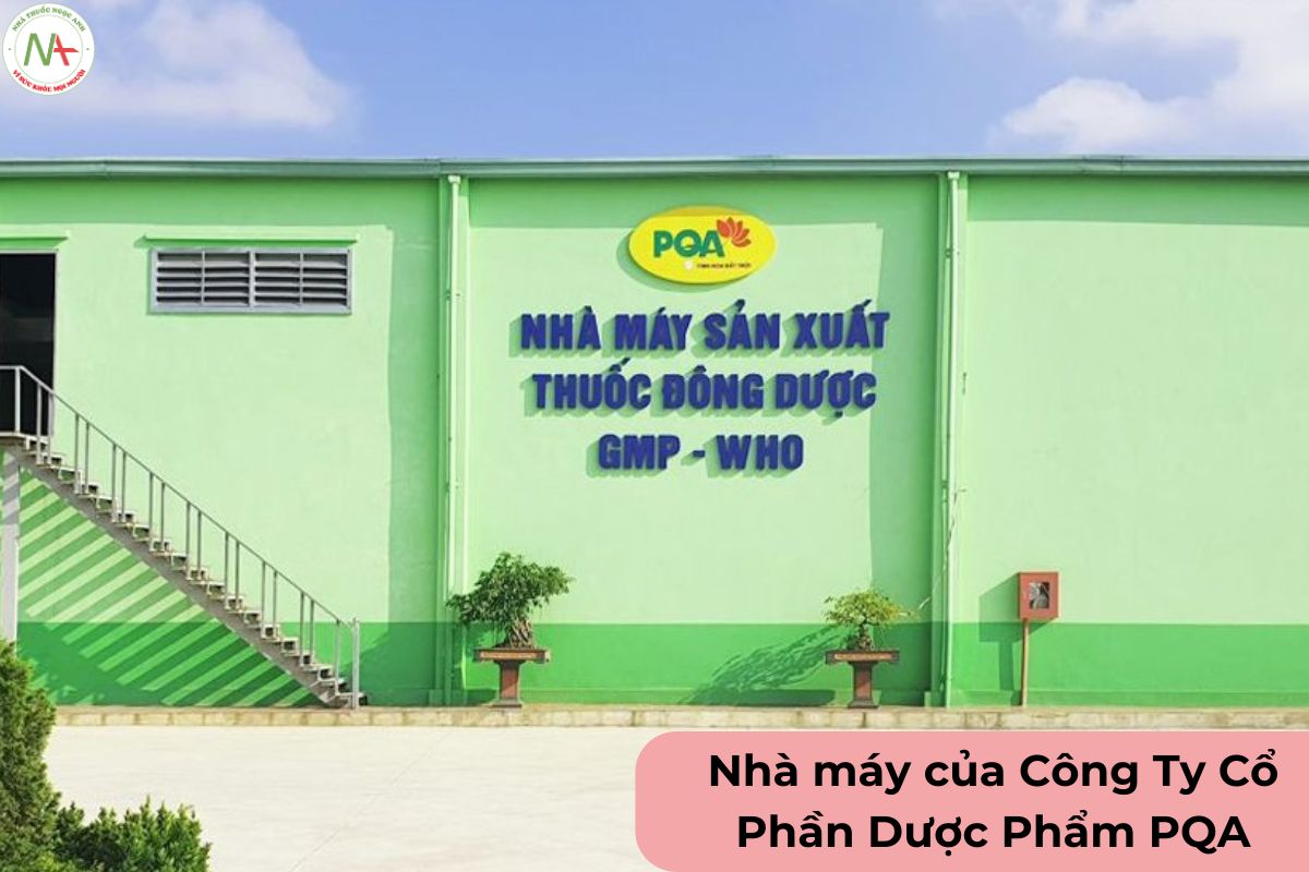 Nhà máy sản xuất của Công Ty Cổ Phần Dược Phẩm PQA 