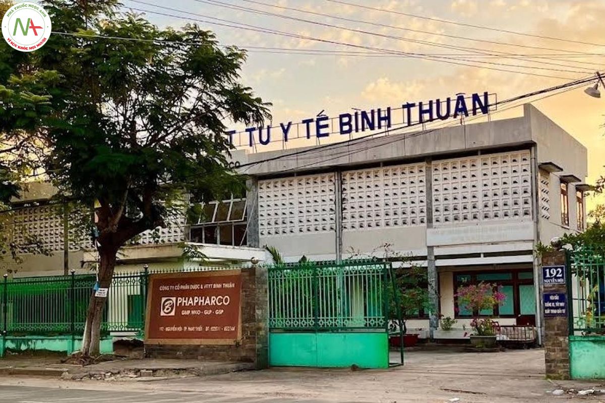 Nhà máy của Công Ty Cổ Phần Dược Và Vật Tư Y Tế Tỉnh Bình Thuận