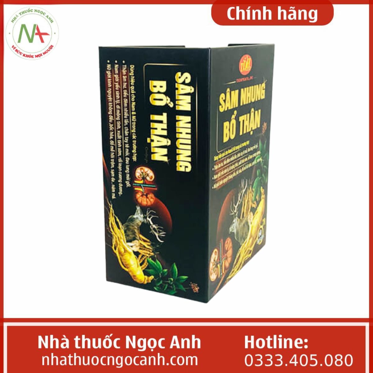 Sâm nhung bổ thận Tadaphaco