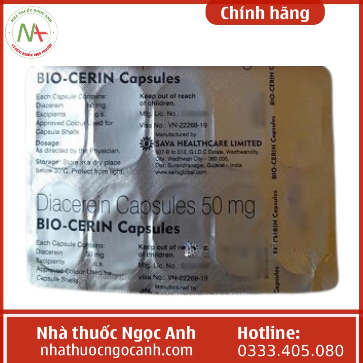 Bio-Cerin Capsules 50mg