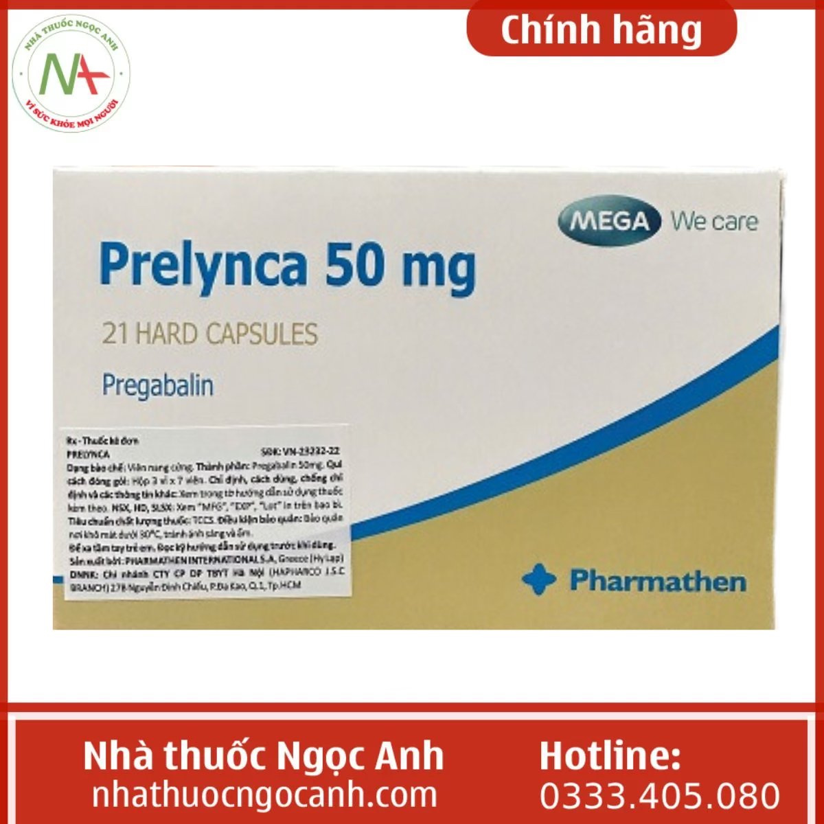 Prelynca 50mg