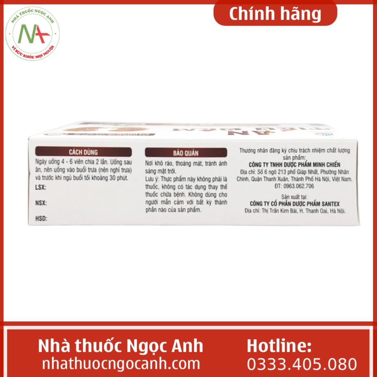 An Tiểu Đêm Minh Chiến Pharma