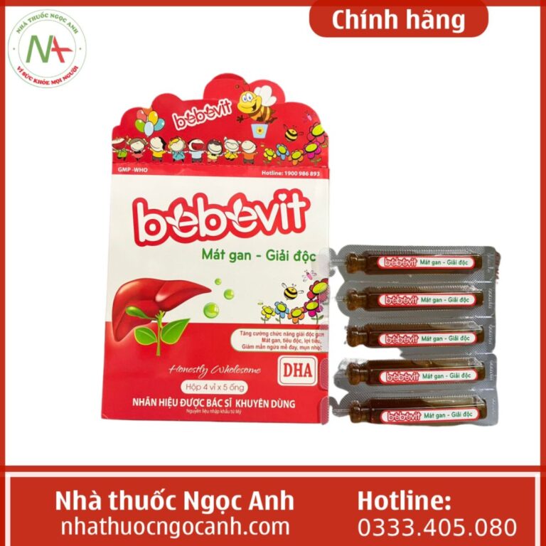 Bebevit Mát gan - Giải độc