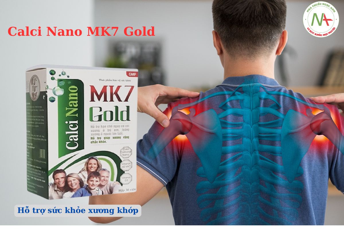 Calci Nano MK7 Gold Thảo Nguyên Xanh