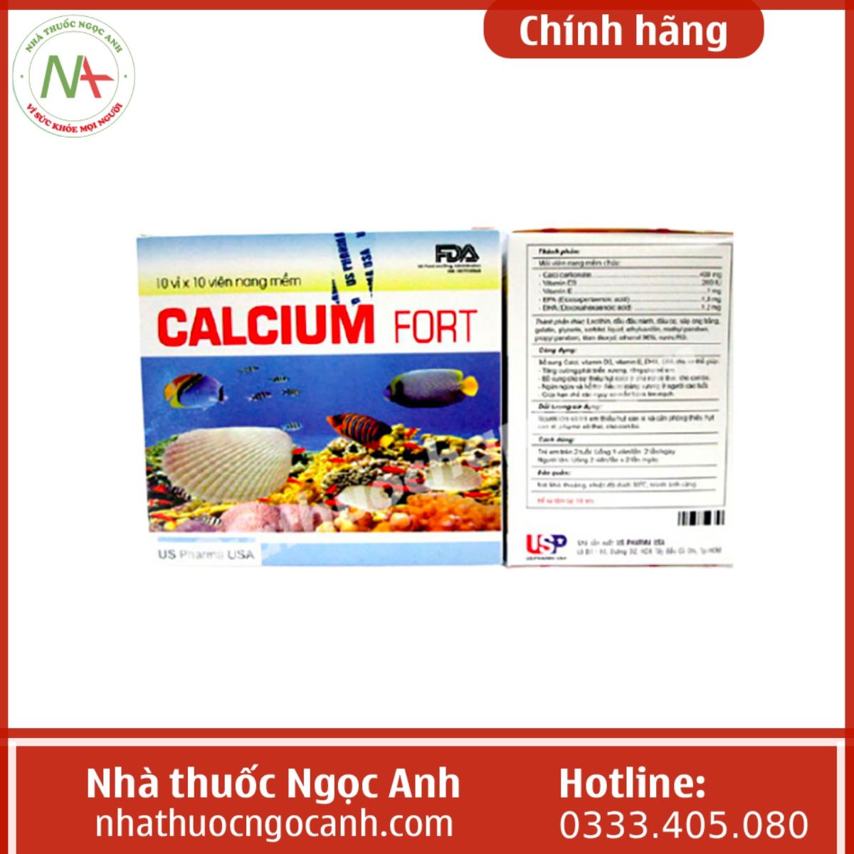 Calcium Fort US Pharma USA