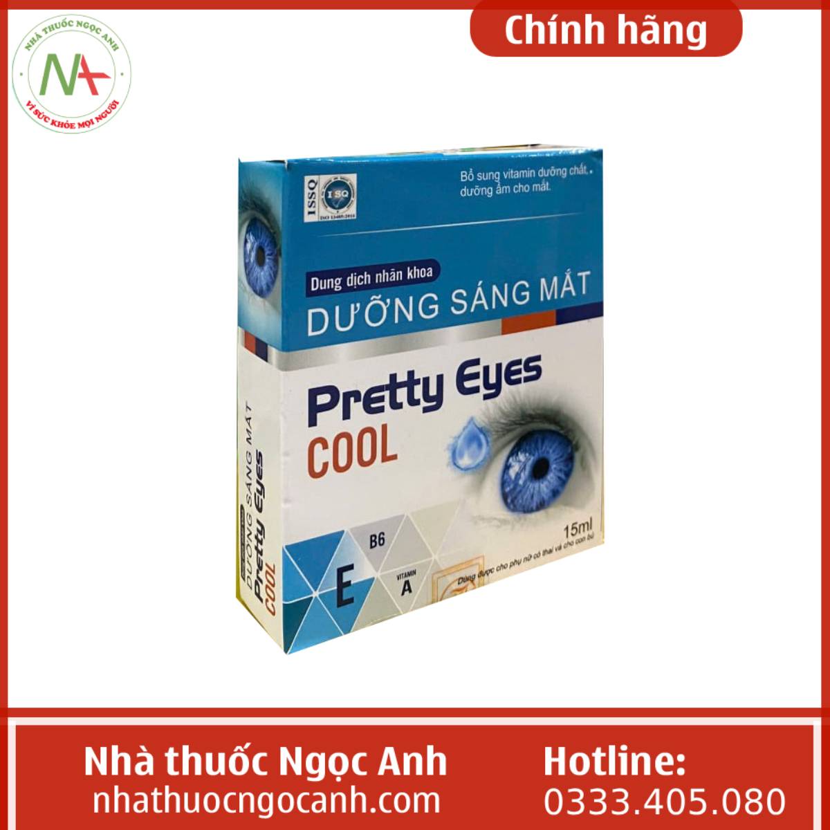 Dưỡng sáng mắt Pretty Eyes Cool