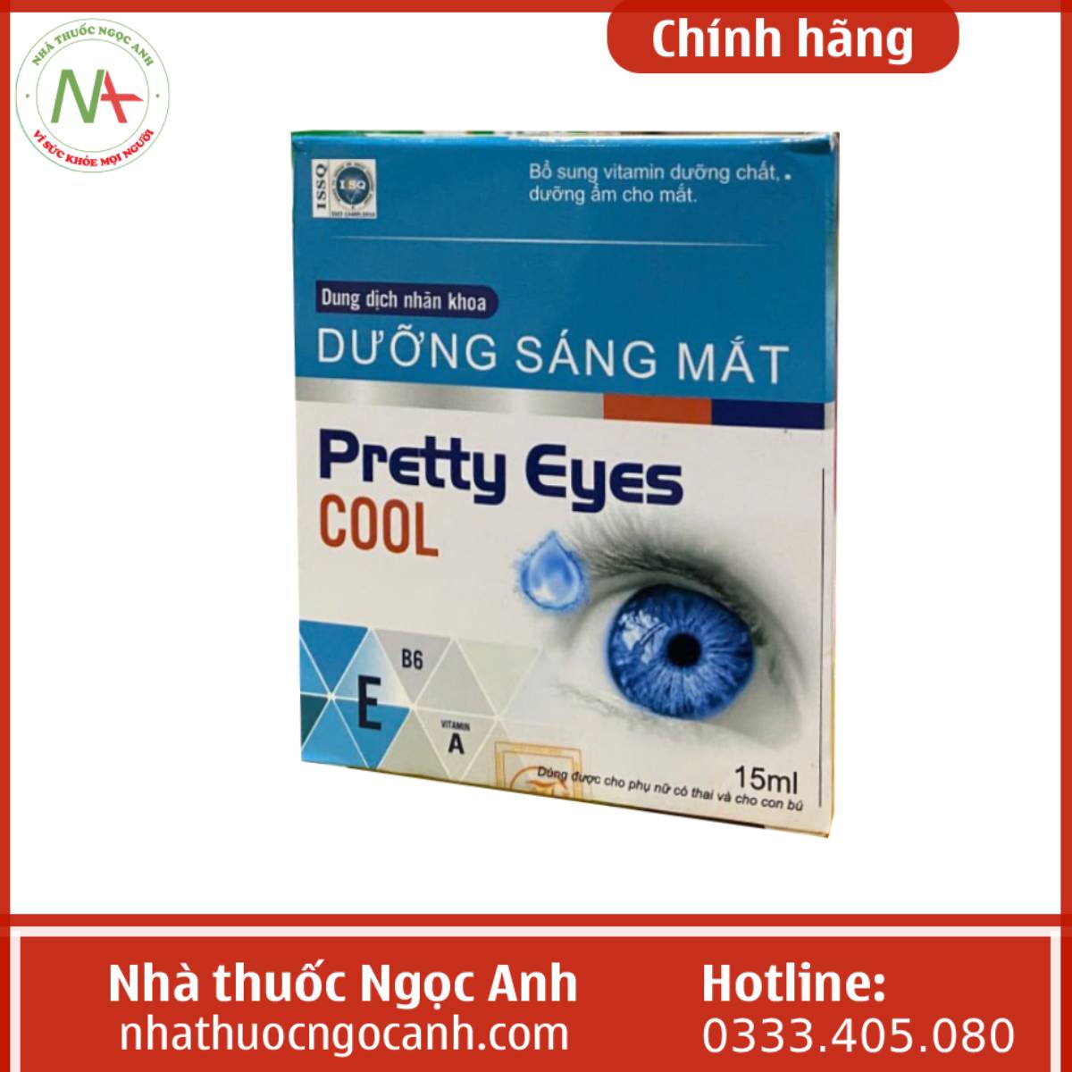 Dưỡng sáng mắt Pretty Eyes Cool