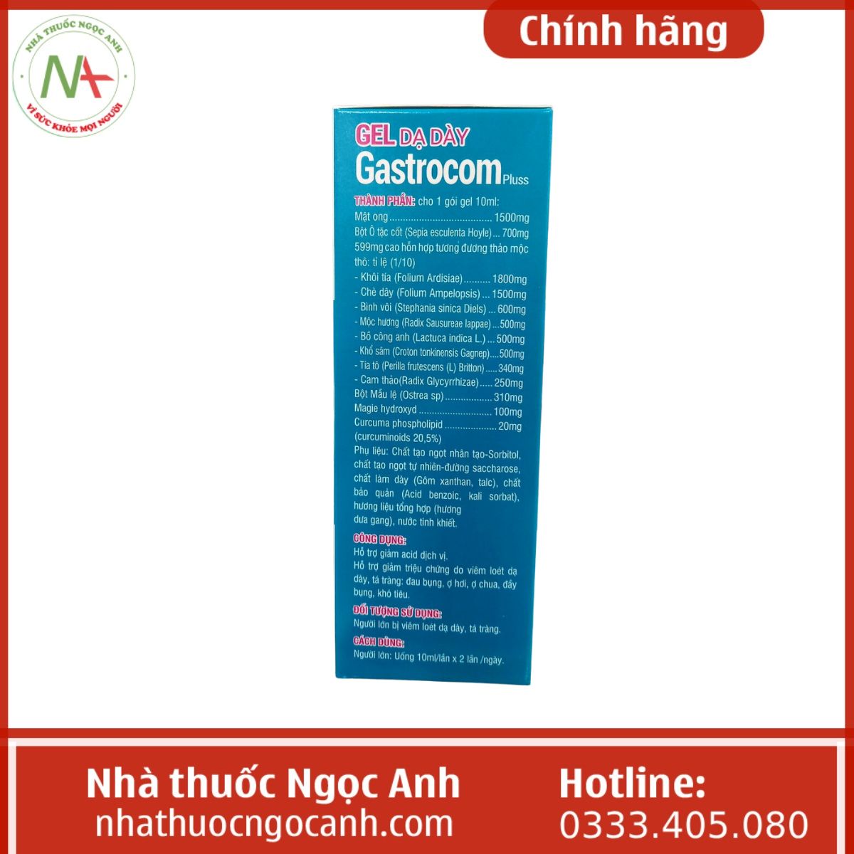 Gel Dạ Dày Gastrocom Pluss